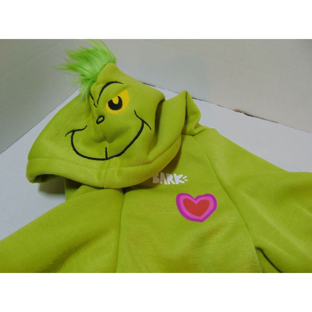 Bark Box - The Grinch for Medium Dogs (from the Grinch) NWT Fleece Green